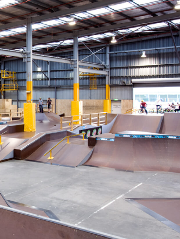 Skate Shed Cranbourne ramps